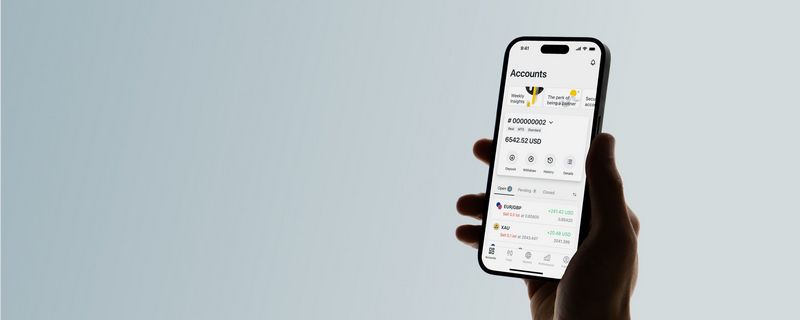 Exness - Trading online moderno para inversores globales